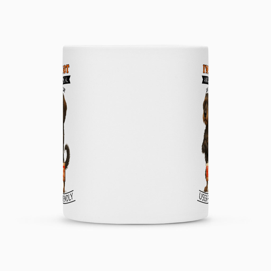 Tasse "Dackel ( Rauhaar ) - Anti-Social" – hunde-shirt.de