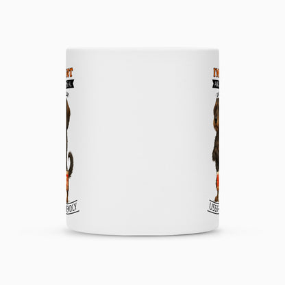 Tasse "Dackel ( Rauhaar ) - Anti-Social" – hunde-shirt.de