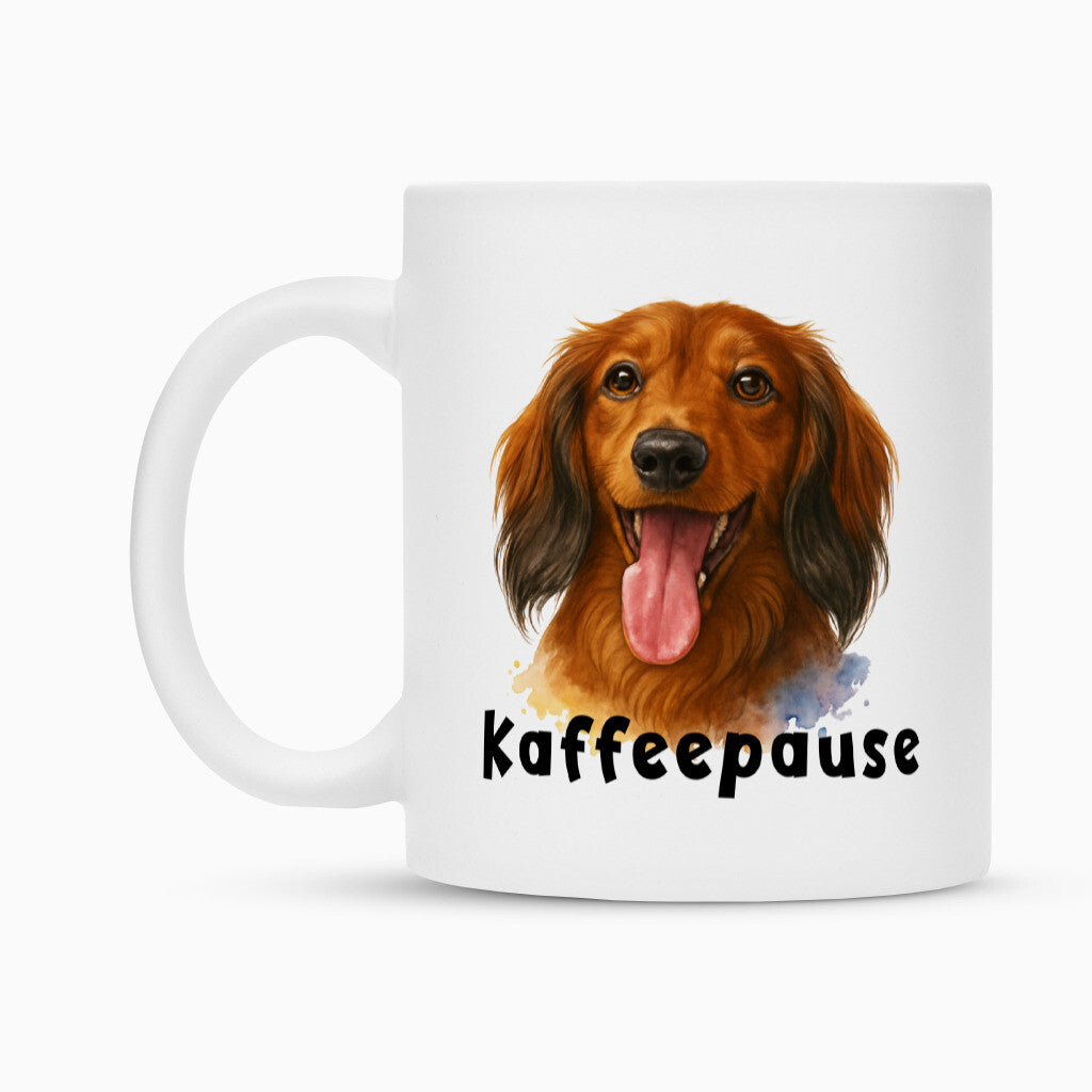 Tasse "Dackel - Kaffeepause" – hunde-shirt.de