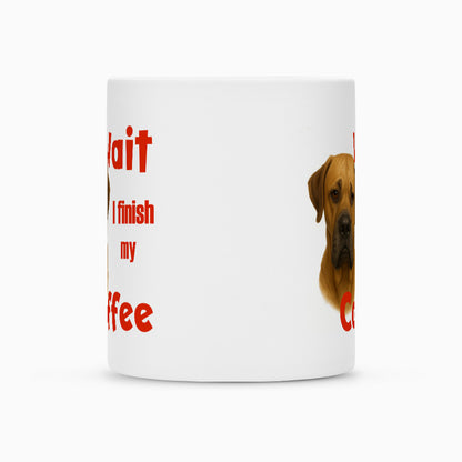 Tasse "Broholmer - Wait..." – hunde-shirt.de