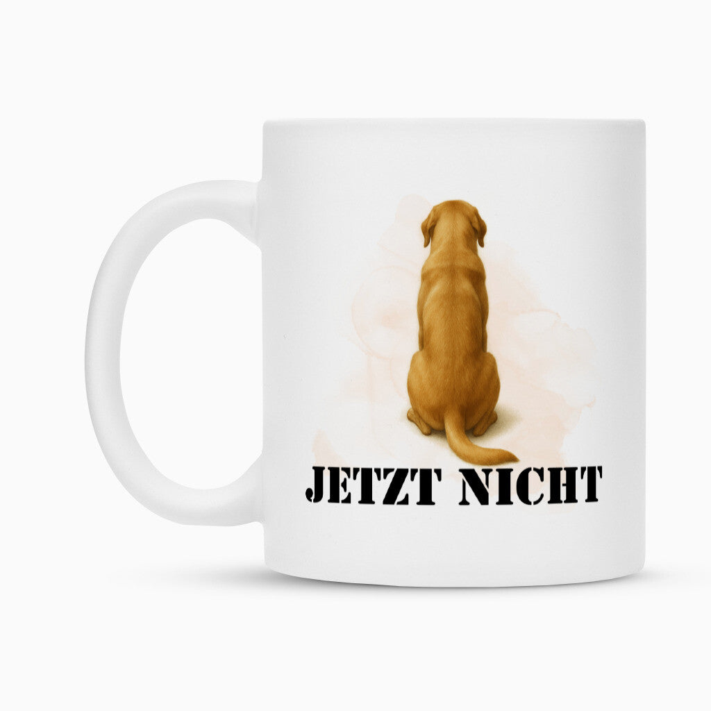 Tasse "Broholmer - JETZT NICHT" – hunde-shirt.de