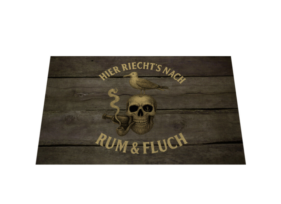 Fußmatte "Klabauterjunge - Rum & Fluch" – hunde-shirt.de