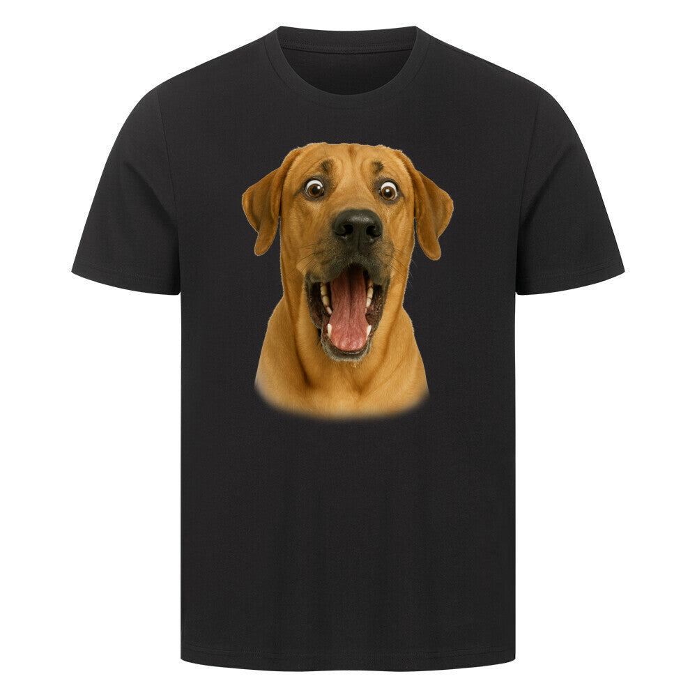 Premium T-Shirt "Broholmer - Crazy" Schwarz – hunde-shirt.de