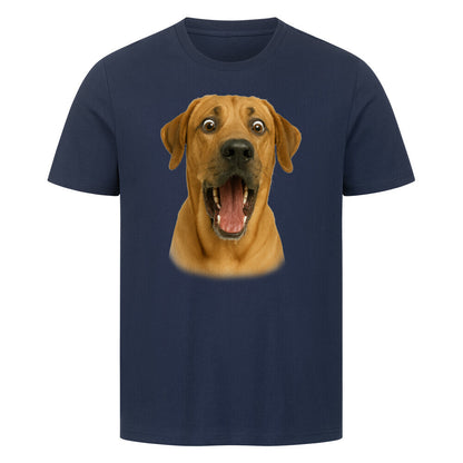 Premium T-Shirt "Broholmer - Crazy" French Navy – hunde-shirt.de