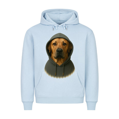 Premium Hoodie "Broholmer - Hooded" Babyblau – hunde-shirt.de