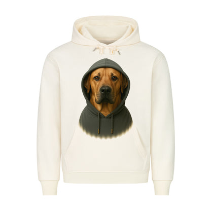 Premium Hoodie "Broholmer - Hooded" Beige – hunde-shirt.de