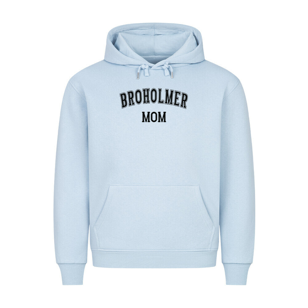 Premium Hoodie "Broholmer - MOM" Babyblau – hunde-shirt.de