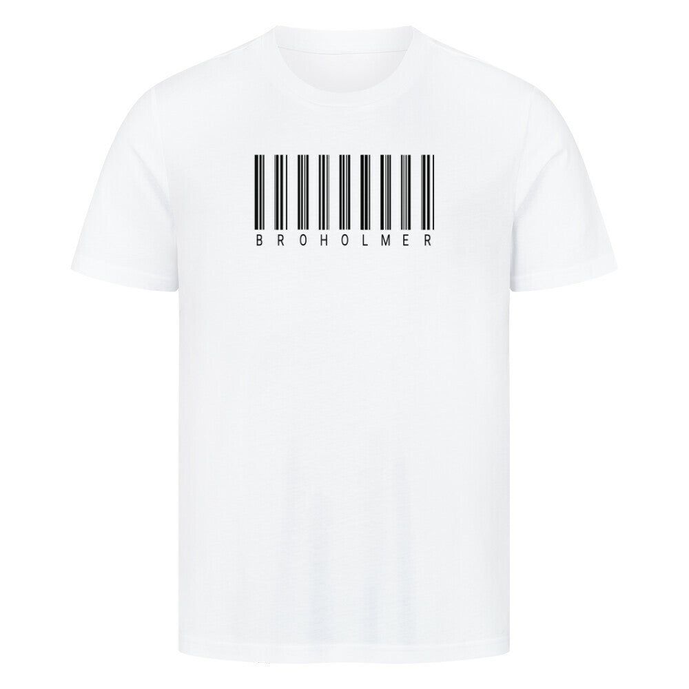 Premium T-Shirt "Broholmer - Scan" Weiß – hunde-shirt.de