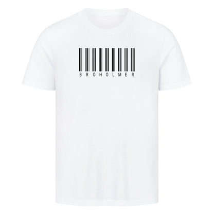 Premium T-Shirt "Broholmer - Scan" Weiß – hunde-shirt.de