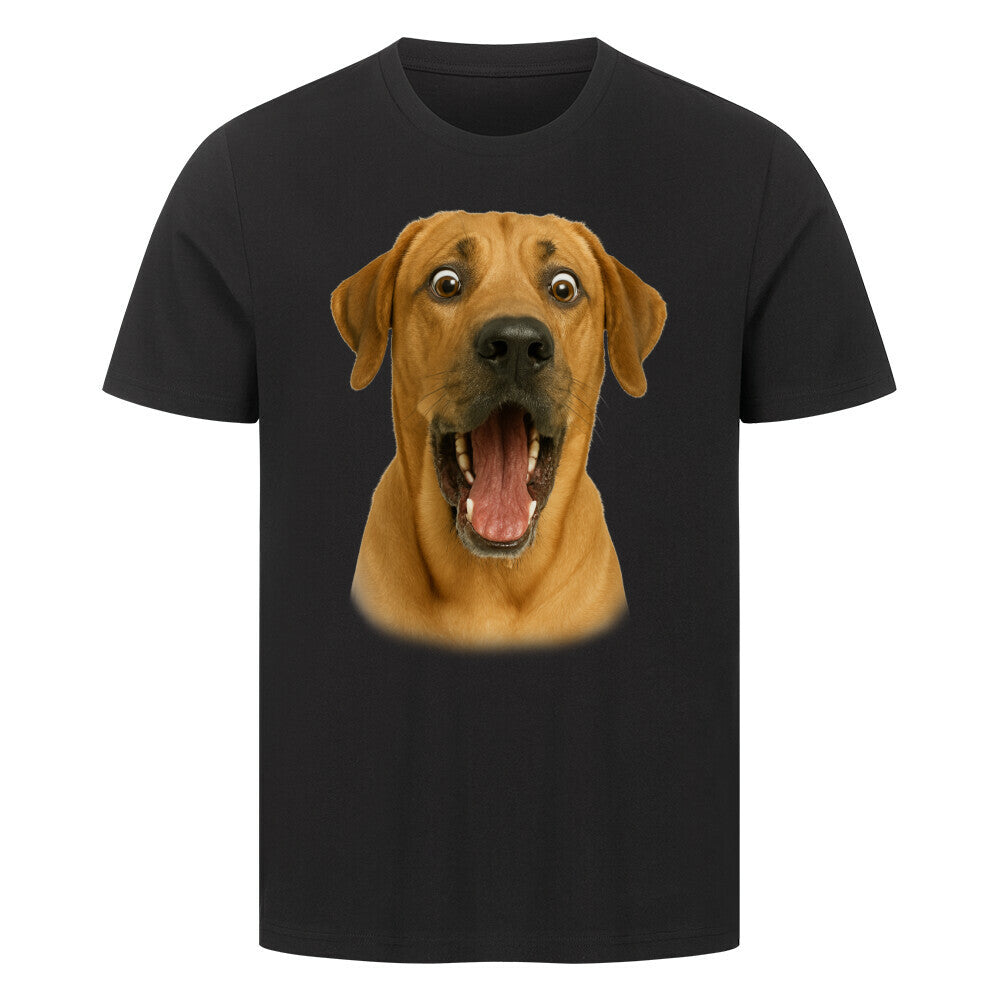 Premium T-Shirt "Broholmer - Crazy" Schwarz – hunde-shirt.de