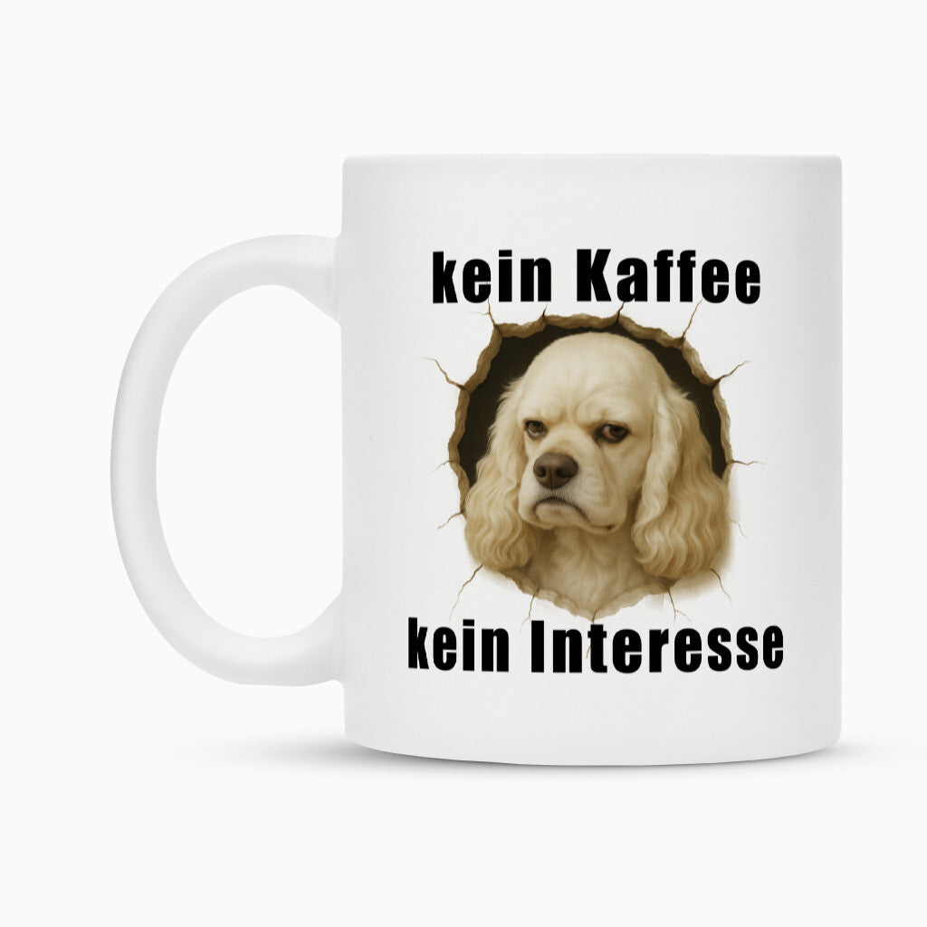 Tasse "American Cocker - kein Kaffee - kein Interesse" – hunde-shirt.de