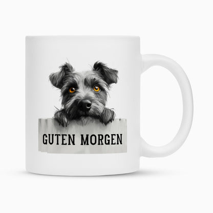 Tasse "Cesky Terrier - Guten Morgen" Weiß – hunde-shirt.de
