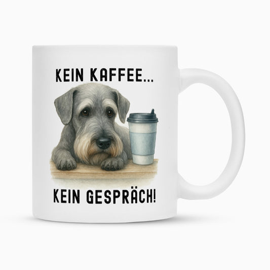 Tasse "Cesky Terrier - Kein Kaffee..." Weiß – hunde-shirt.de