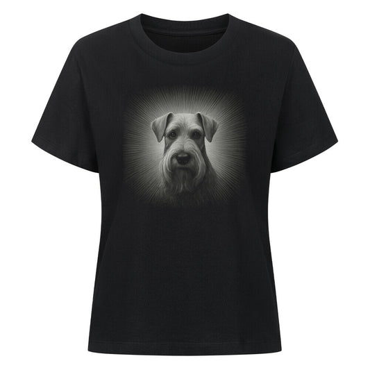 Premium Damen-Shirt "Cesky Terrier - Shine" Schwarz – hunde-shirt.de