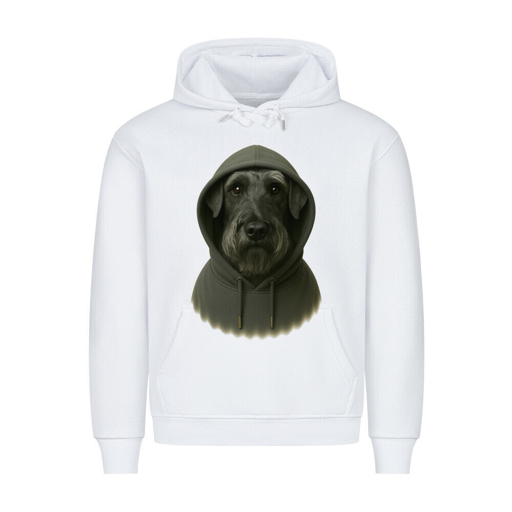 Premium Hoodie "Cesky Terrier - Hooded" Weiß – hunde-shirt.de