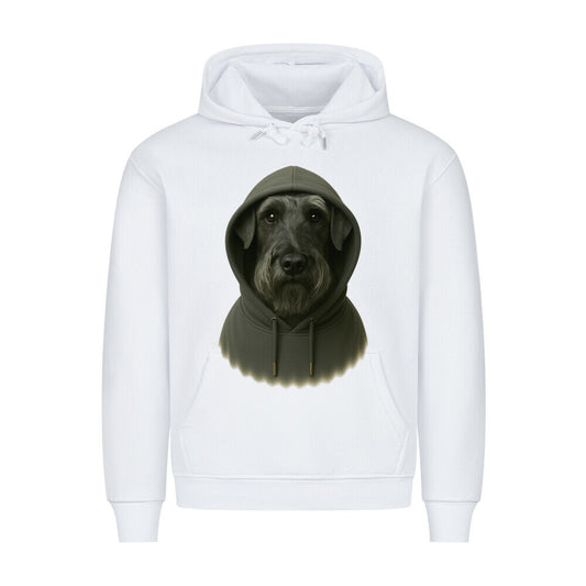 Premium Hoodie "Cesky Terrier - Hooded" Weiß – hunde-shirt.de