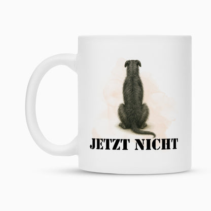 Tasse "Deerhound - JETZT NICHT" – hunde-shirt.de