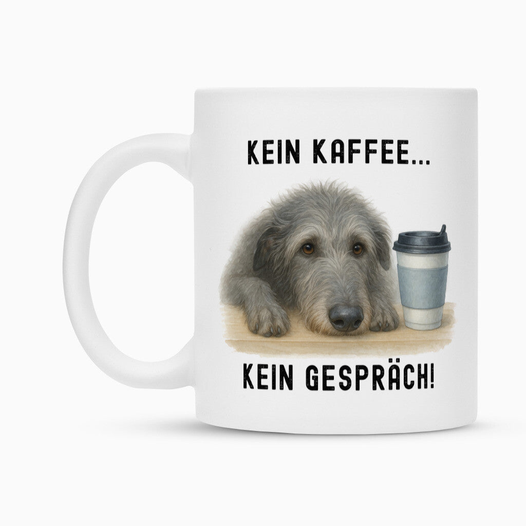 Tasse "Deerhound - Kein Kaffee..." – hunde-shirt.de