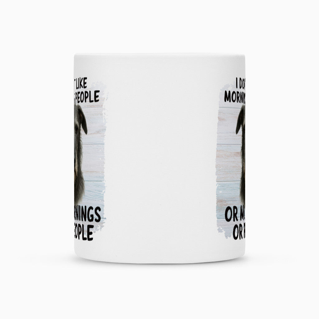 Tasse "Deerhound - Morning People" – hunde-shirt.de