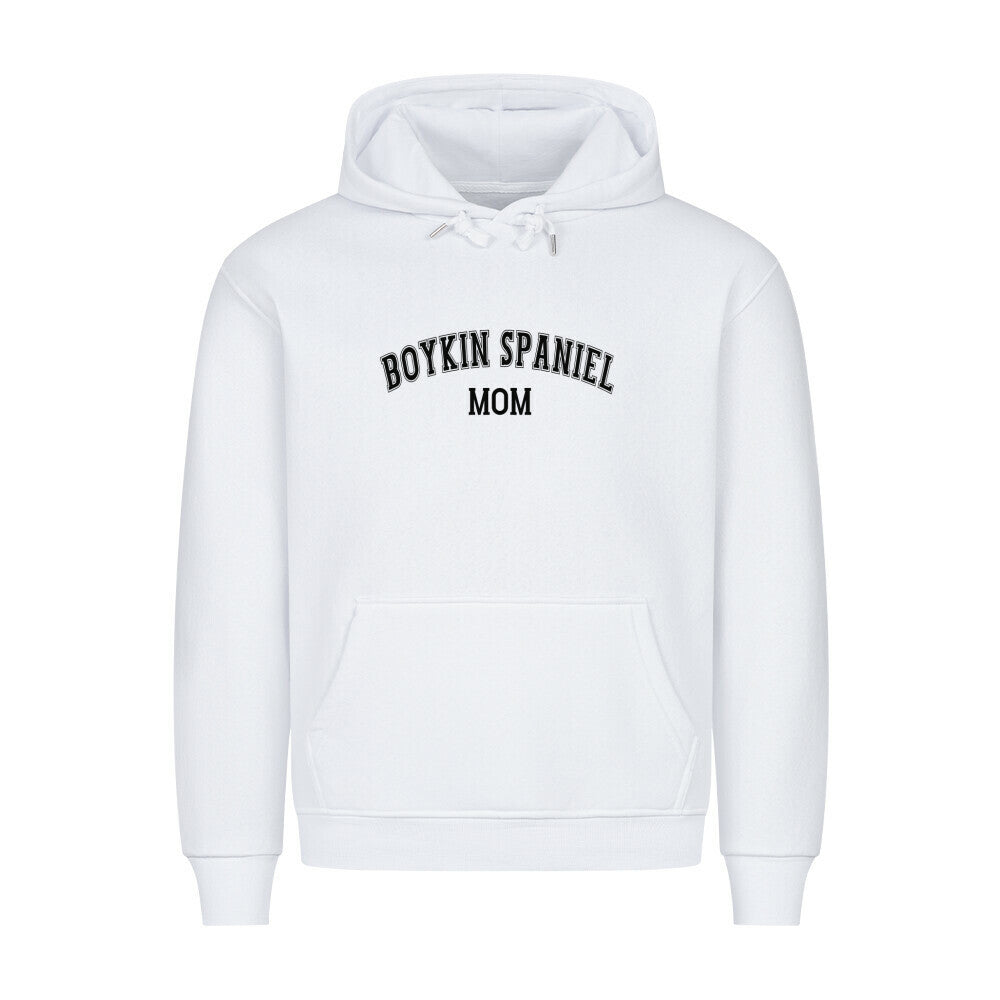 Premium Hoodie "Boykin Spaniel - MOM" Weiß – hunde-shirt.de