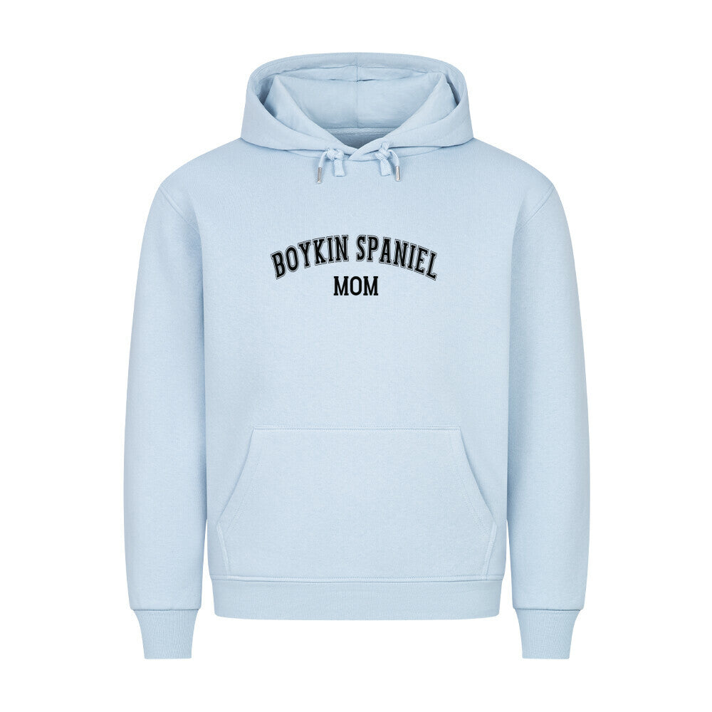 Premium Hoodie "Boykin Spaniel - MOM" Babyblau – hunde-shirt.de