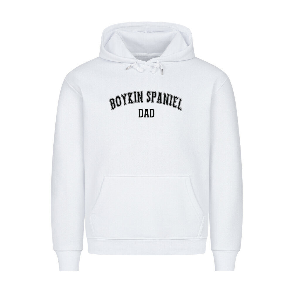 Premium Hoodie "Boykin Spaniel - DAD" Weiß – hunde-shirt.de