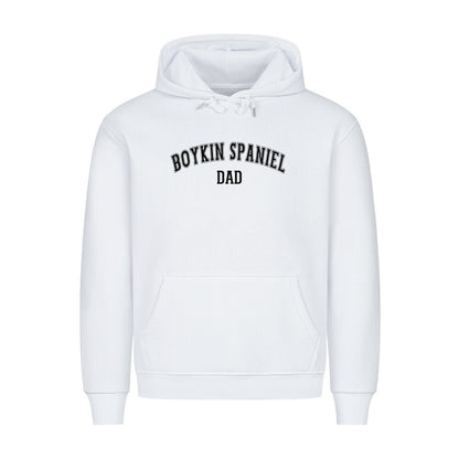Premium Hoodie "Boykin Spaniel - DAD" Weiß – hunde-shirt.de