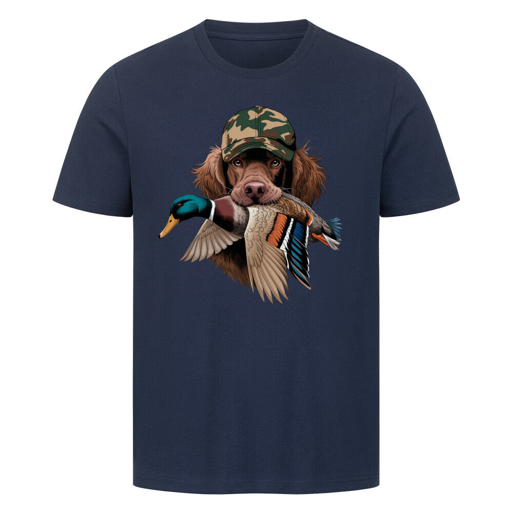 Premium T-Shirt "Boykin Spaniel - Hunt" French Navy – hunde-shirt.de