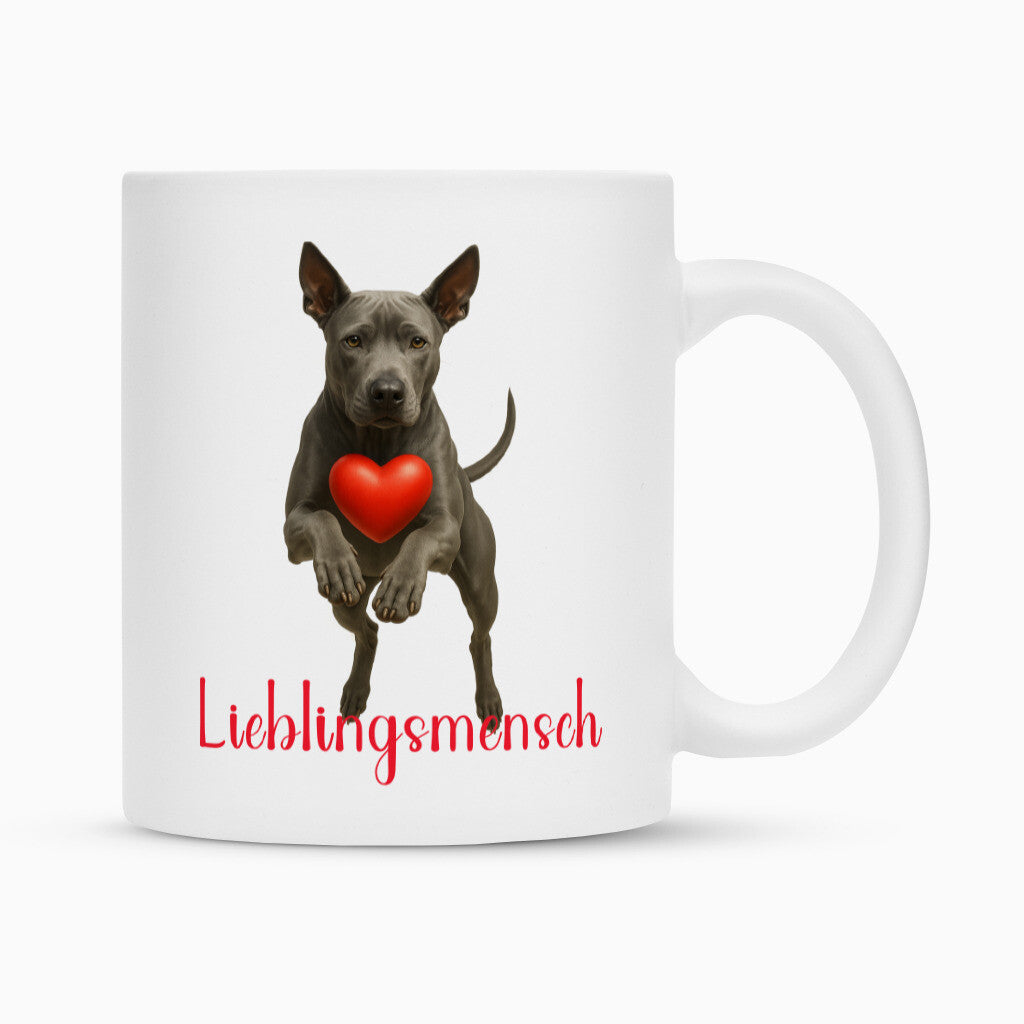 Tasse "Thai Ridgeback - Lieblingsmensch" – hunde-shirt.de