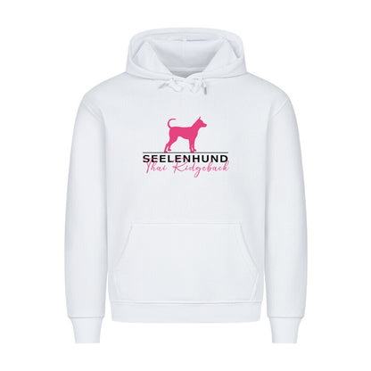 Premium Hoodie "Thai Ridgeback - Seelenhund" Weiß – hunde-shirt.de