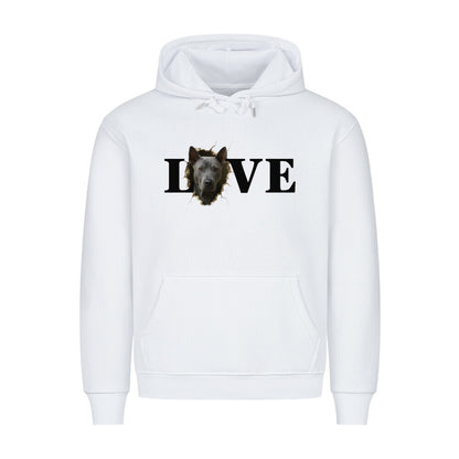 Premium Hoodie "Thai Ridgeback - LOVE" Weiß – hunde-shirt.de