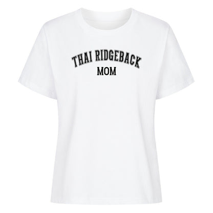 Premium Damen-Shirt "Thai Ridgeback - MOM" Weiß – hunde-shirt.de
