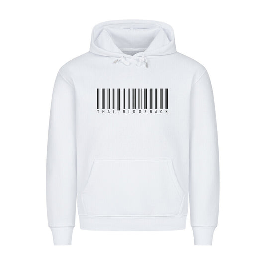 Premium Hoodie "Thai Ridgeback - Scan" Weiß – hunde-shirt.de