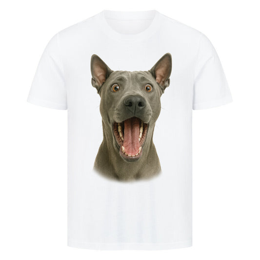 Premium T-Shirt "Thai Ridgeback - Crazy" Weiß – hunde-shirt.de