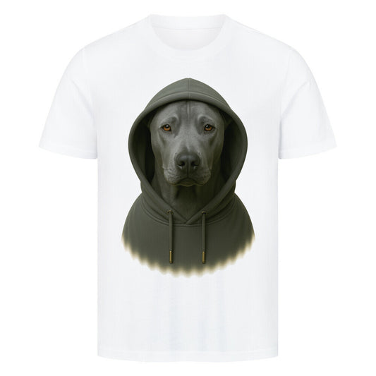 Premium T-Shirt "Thai Ridgeback - Hooded" Weiß – hunde-shirt.de