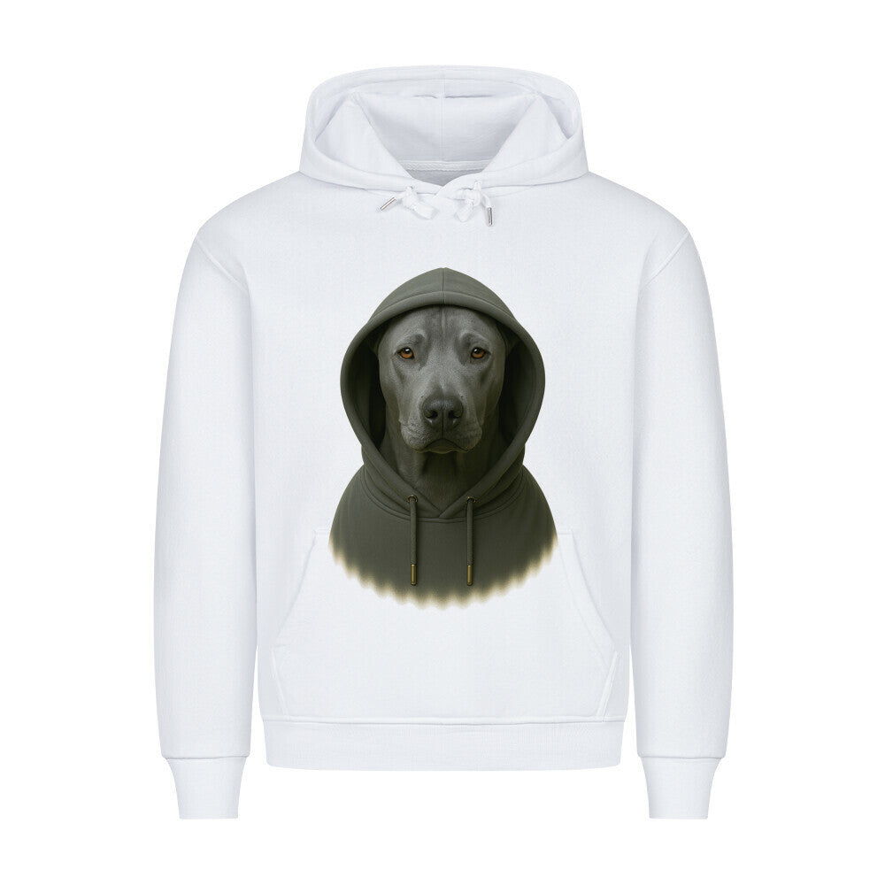 Premium Hoodie "Thai Ridgeback - Hooded" Weiß – hunde-shirt.de