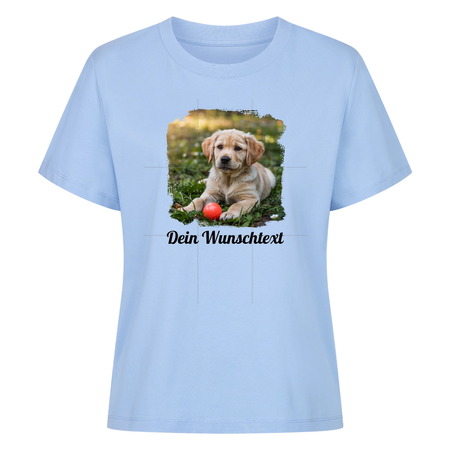 Premium Damen Shirt personalisierbar Baby Bau – hunde-shirt.de