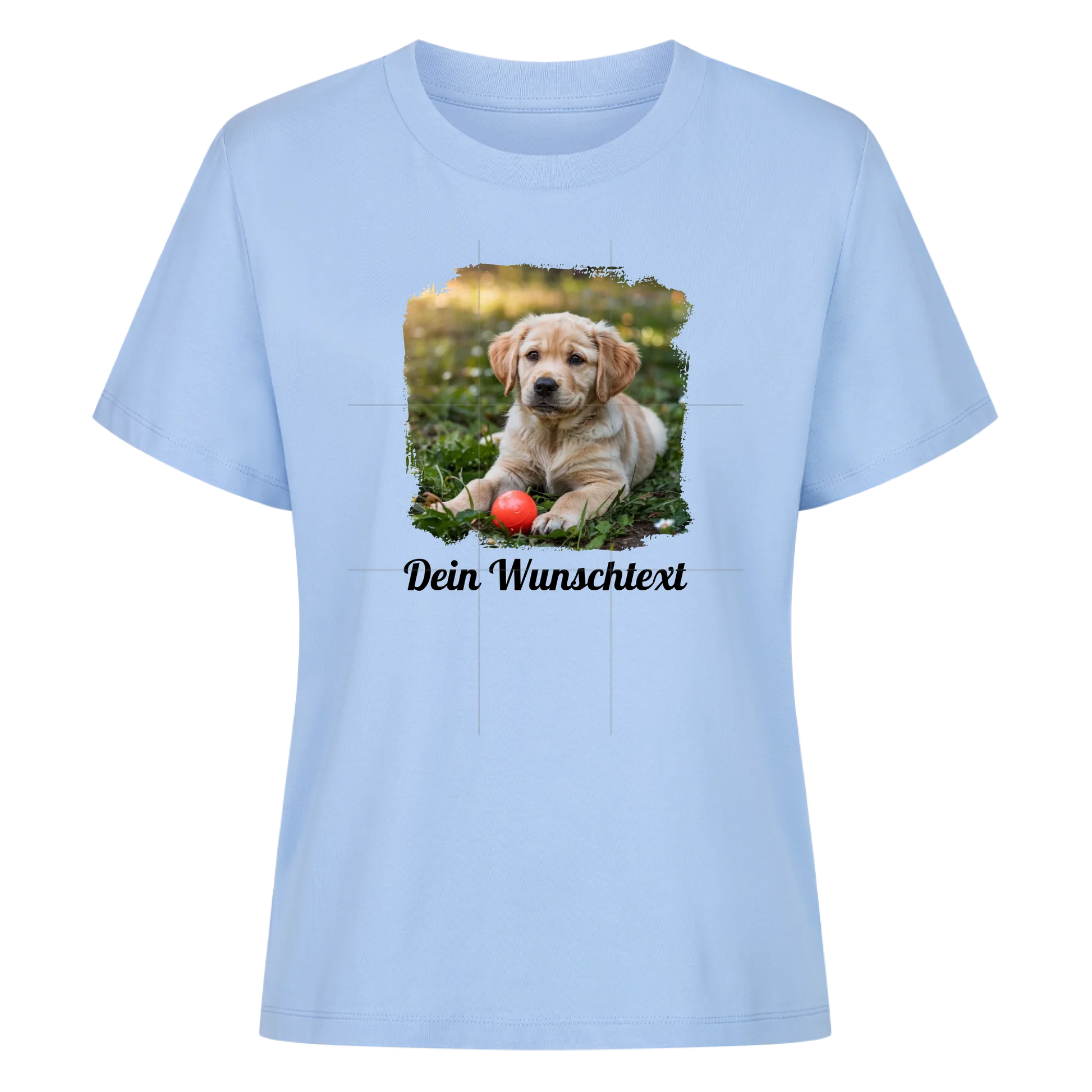 Premium Damen Shirt personalisierbar Baby Bau – hunde-shirt.de