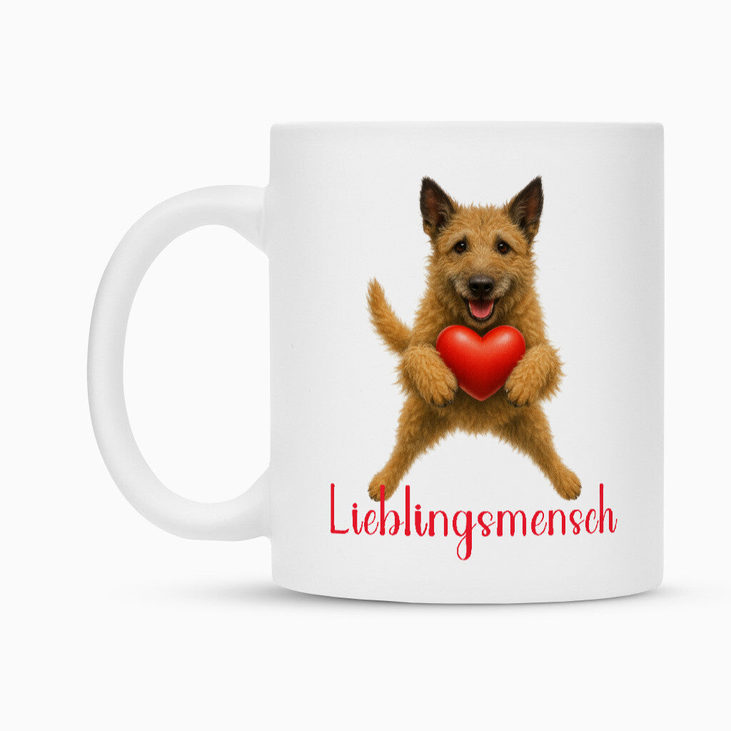 Tasse "Laekenois - Lieblingsmensch" Weiß – hunde-shirt.de
