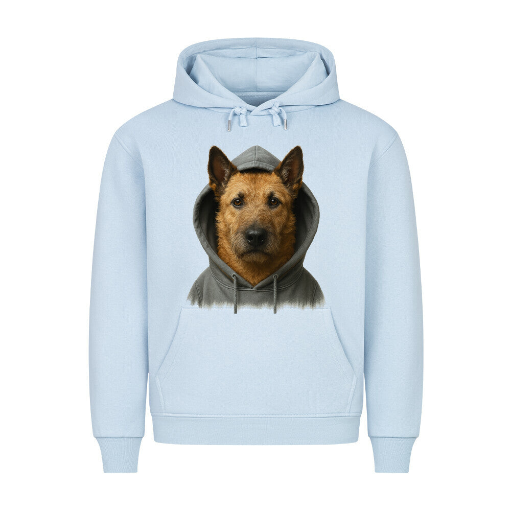 Premium Hoodie "Laekenois - Hooded" Babyblau – hunde-shirt.de