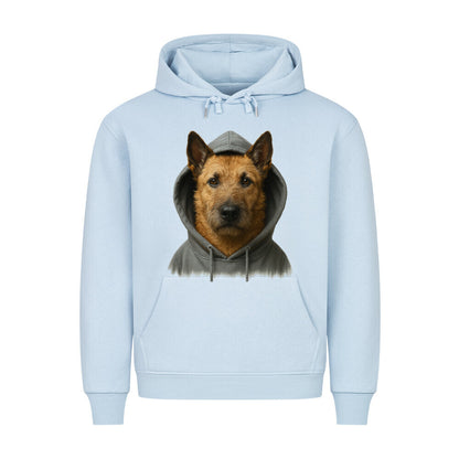 Premium Hoodie "Laekenois - Hooded" Babyblau – hunde-shirt.de