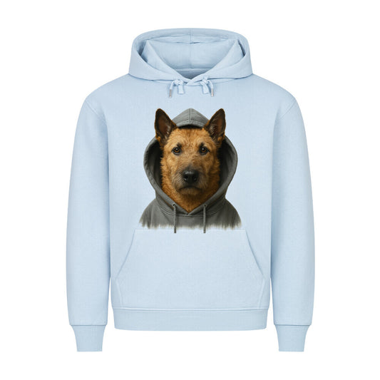 Premium Hoodie "Laekenois - Hooded" Babyblau – hunde-shirt.de