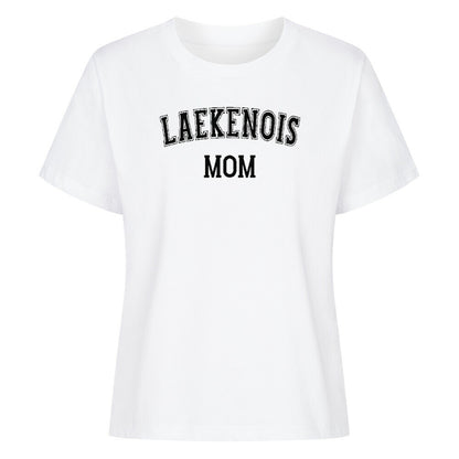 Premium Damen Shirt "Laekenois - MOM" Weiß – hunde-shirt.de