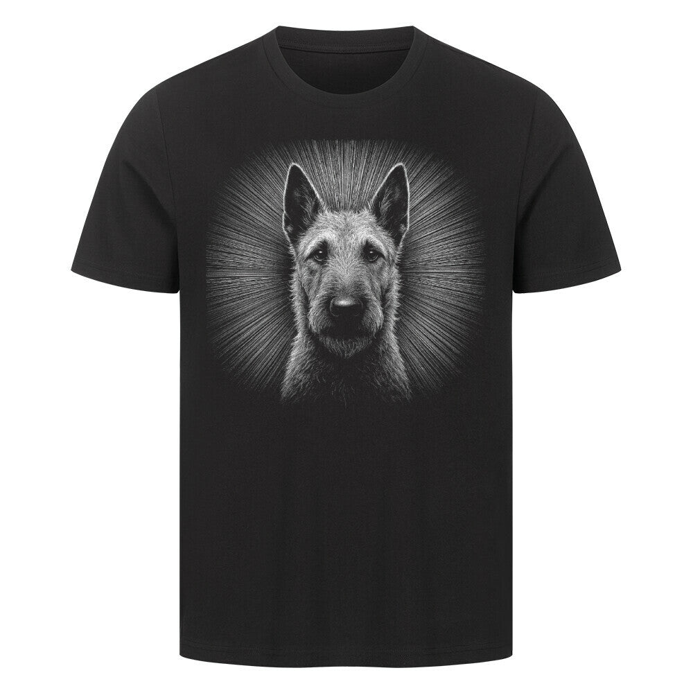 Premium T-Shirt "Laekenois - Shine" Schwarz – hunde-shirt.de
