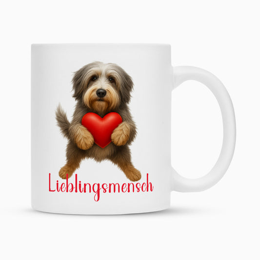 Tasse "Bearded Collie - Lieblingsmensch" – hunde-shirt.de