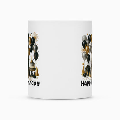 Tasse "Bearded Collie - Happy Birthday" – hunde-shirt.de