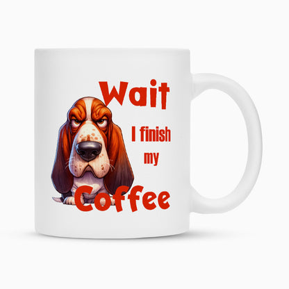 Tasse "Basset - Wait..." – hunde-shirt.de