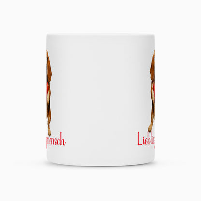 Tasse "Basset - Lieblingsmensch" – hunde-shirt.de
