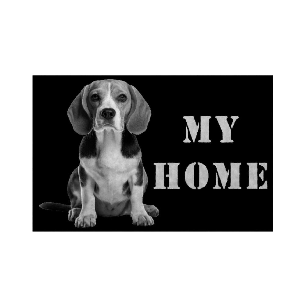 Fußmatte "Beagle - MY HOME" – hunde-shirt.de