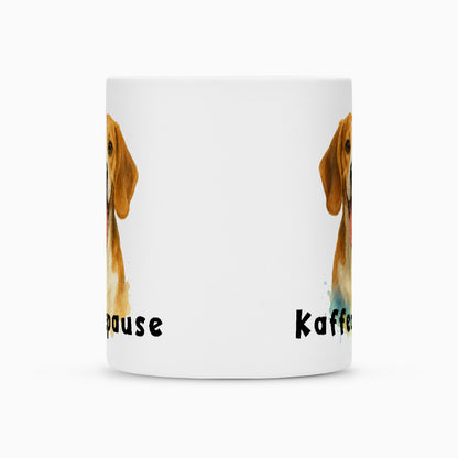 Tasse "Beagle - Kaffeepause" – hunde-shirt.de